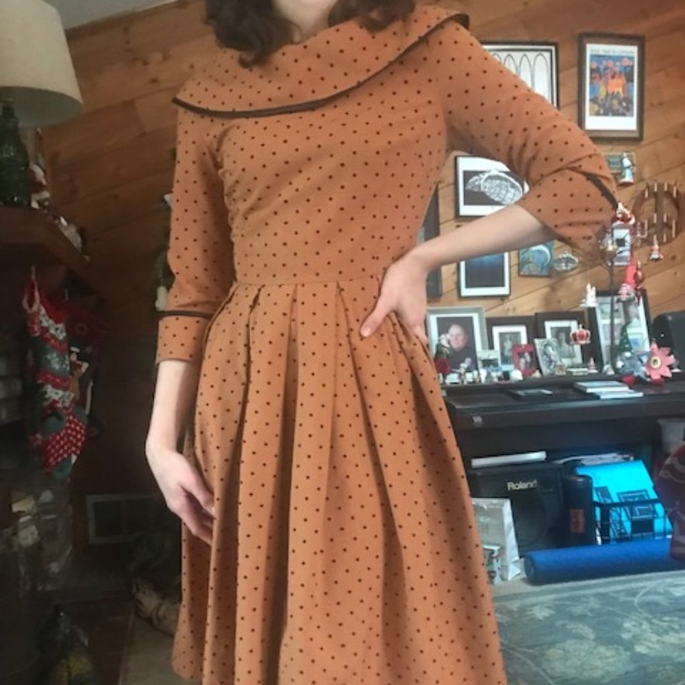 Betty Page by Tatyana polka-dot dress